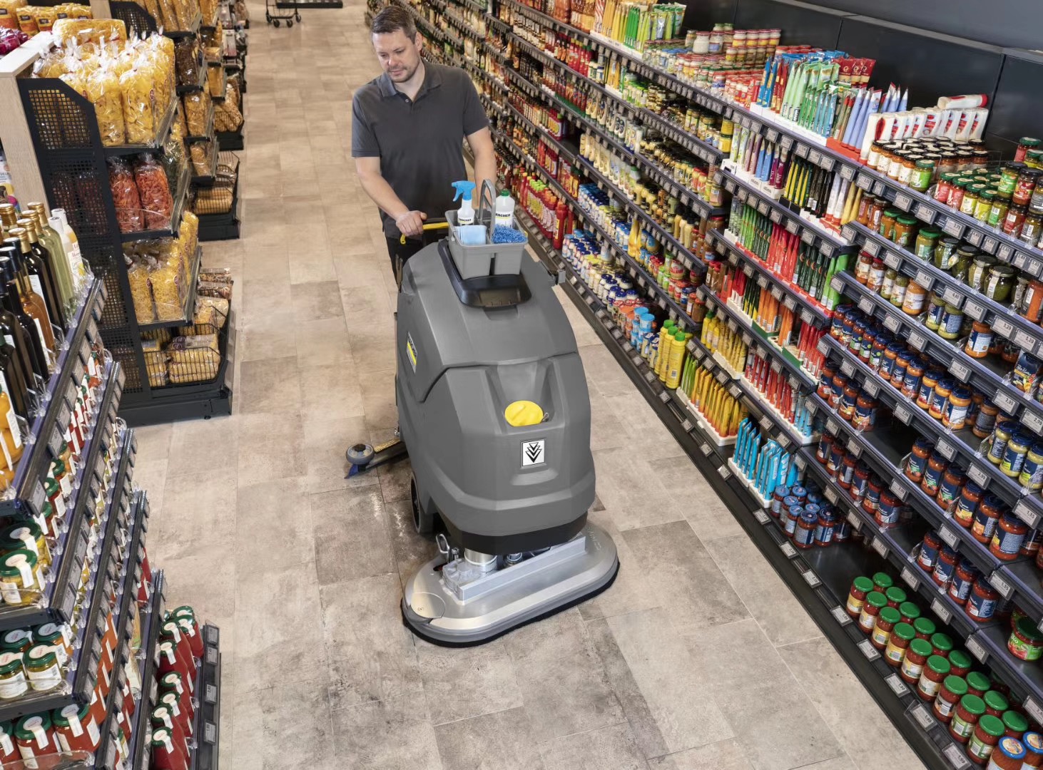 BD80/100W手推式洗地機(jī)